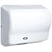 American Dryer Global GX3-M Steel Cover Automatic Hand Dryer, 208-240V, 1,500W Power, 50/60Hz, White Epoxy Finish