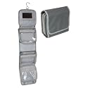Travel/Cosmetic Bag - Hanging With Mirror, 3 Zip Compartments (Komestiketui)