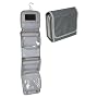 Travel/Cosmetic Bag - Hanging with Mirror, 3 Zip Compartments