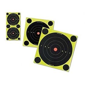 Birchwood Casey BI6-60 Shoot-N-C Target 5.5 Round Bullseye 60Pk