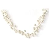 Oi! White Fresh Water Pearl Multi Strand Necklace