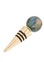 Alexander Kalifano Blue Opal Gemstone Wine Bottle Stopper