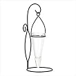 Tabletop Hanging Pendant Vase