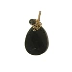 Bloodstone Pendant 13 Wire Wrap Ruby Zoisite Green Faceted Gemstone 2.2