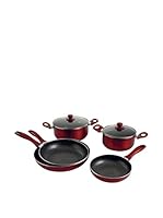 Galileo Set Batería de cocina 7 Uds. Siviglia Rojo