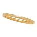 14K Yellow Gold Baby Bangle Bracelet - 5.25