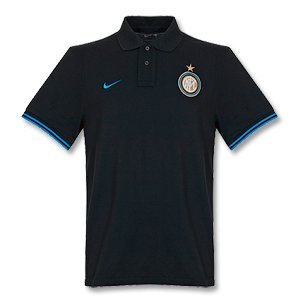 NIKE Herren Kurz&auml;rmliges Poloshirt Inter Mailand Authentic Grand Slam, black/cobalt blue,  Preisvergleich