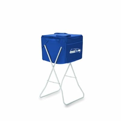 NFL Seattle Seahawks Party Cube Portable Cooler with Stand