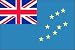 3 x 5 Feet Tuvalu Poly - indoor International Flag Made in US.