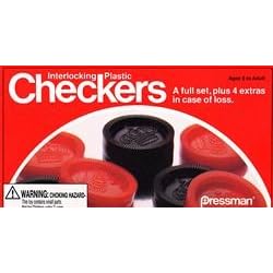 CHECKERS CHECKERS ONLY by PRESSMAN TOYS