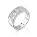 14K White Gold Diamond Band - 1.05 Ct.