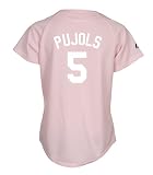 Albert Pujols St. Louis Cardinals Women's Pink Replica Jersey