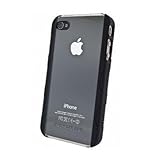 Body Glove Clear Black Fringe Snap-On Case for iPhone 4