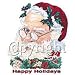 Happy Holidays-Santa-C Adult Sweatshirt