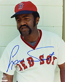 Luis Tiant Autographed / Signed Boston Red Sox Baseball 8x10 Photo