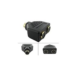S-Video Male to 2x Female Splitter - by Abacus24-7