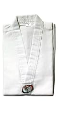 Tae Kwon Do (TKD) Uniform Light Weight White V-Neck Top Only