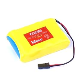 Receiver Battery 4.8V 1000mAh NiCd by Hitec RCD Inc.