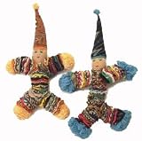 Handmade Recycled Clown Doll