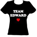 Team Edward - Twilight fitted t shirt - new moon