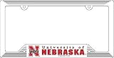Nebraska Cornhuskers NCAA Plastic License Plate Frame