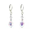 Earrings - E68 - Crystal Rice Drop ~ Clear AB