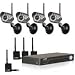 Lorex 8-Channel Video Security DVR with 4 Digital Wireless Security Cameras LH118501C4WB