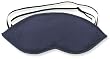 Silk Jacquar Eye Shades , Midnight Blue