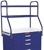 14â Overhead Monitor Shelf, Painted Steel