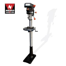 Neiko Tools USA 16 Speed Floor Drill Press with Laser by Neiko