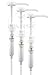 Bar5F Gallon Pump Dispenser | Hand Sanitizer, Lotion, Disinfection and Cleaning Liquids, Mouthwash | Suitable for Gel Based Liquids | 30cc (1 ounce) Output; Low Viscosity Liquids (Pack of 3)