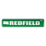  REDFIELD ST  STREET SIGN USA CITY SOUTH DAKOTA