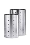 Zack 50511 QUADRO waste paper basket Stainless Steel