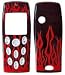 PC Hardware : Red Fire - Nokia 3200 Faceplate Cell Phone Cover with Keypad - Nokia 3205 Faceplate