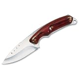 Review Buck 194 / Buck Alpha Hunter, ATS-34 Steel, Rosewood-Handled, Leather Sheath