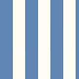 Chesapeake Marina Mariner Blue Marble Stripe Wallpaper by Chesapeake