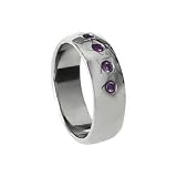 SilberDream Titan Herren Ring Unisex Fingerring f�r M�nner und Damen geeigneter Schmuck Titanring RXT407von "SilberDream"