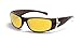 Smith Optics Polarized Fishing Shelter Brown Sunglasses with Polarized Yellow Lens