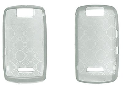 New Blackberry Curve 8900 9300 Soft Silicone Crystal Skin Bubble Case - Clear