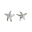 Sterling Silver Starfish Earrings