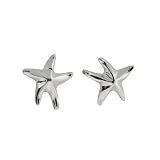 Sterling Silver Starfish Earrings