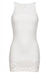 Vero Moda Damen Long Tank Top White