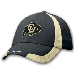 Buy Colorado Buffaloes Nike Fitted Hats - Basketball Swoosh Flex