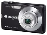 Casio Exilim EX-Z150BK 8MP 4x Zoom 3-Inch LCD Screen Digital Camera with 28mm Wide Angle Lens CCD-shift Image Optical Stabilizer (Black)