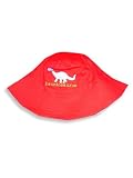 Mak the Yak - Newborn/Infant Baby Boys Reversible Sun Hat, Red, Blue