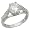 2 Carats CZ Engagement Ring