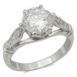 2 Carats CZ Engagement Ring by 