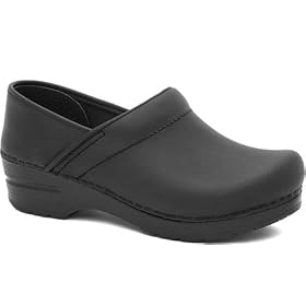 Ladies Narrow Professional in Black Oiled Leather, by Sanita