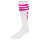 Kansas Jayhawks adidas Pink Breast Cancer Awareness Tube Socks