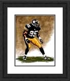 Framed Large Greg Lloyd Pittsburgh Steelers Giclee